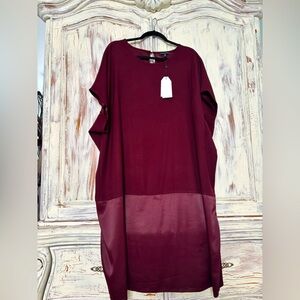 Universal Standard Elegant Burgundy Dress♥️